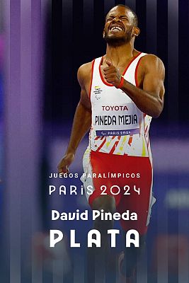 Atletismo Paralímpicos París 2024 - Juegos Paralímpicos 2024: David José Pineda, plata en 400 m