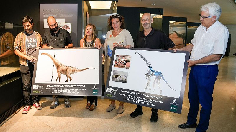 Descubren en Cuenca una nueva especie de dinosaurio gigante