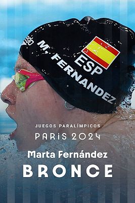  - Marta Fernández suma nueva nueva medalla con un bronce en 50m braza SB3