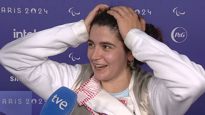 Esgrima en silla de ruedas Paralímpicos Paris 2024 - Judith Rodríguez, bronce en esgrima: "Cuando he visto el 15 en el marcador no me lo podía creer"