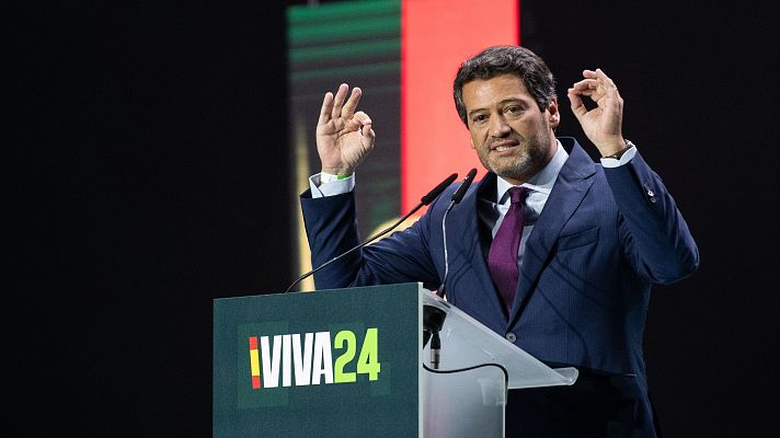 Telediario 2 - La extrema derecha propone un referendum sobre la cuestión migratoria en Portugal