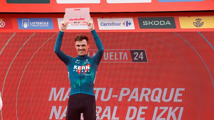 Vuelta ciclista a España - Urko Berrade: "No sé ni cómo he podido resolver, pero ha sido gracias a mi equipo"
