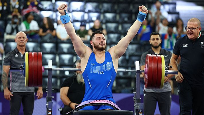 Halterofilia Paralímpicos Paris 2024 - Finales < 72 kg (M) y < 61 kg (F)