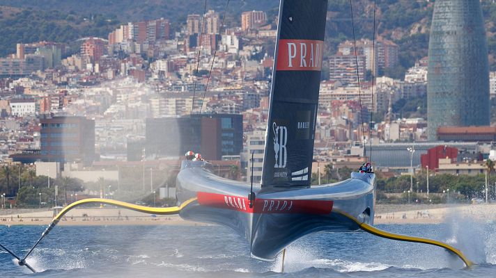 Telediario Matinal - Italia domina tras la tormenta en la Copa del América