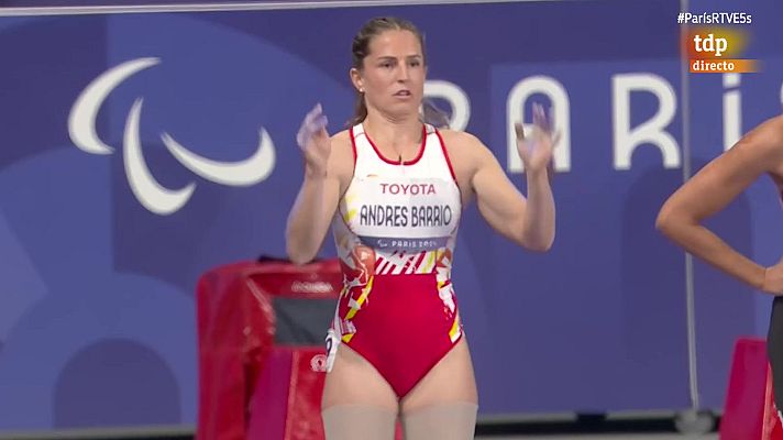 Atletismo Paralímpicos París 2024 - Sara Andrés se clasifica para la final de los 100m lisos categoría T64 de los JJPP de París 2024