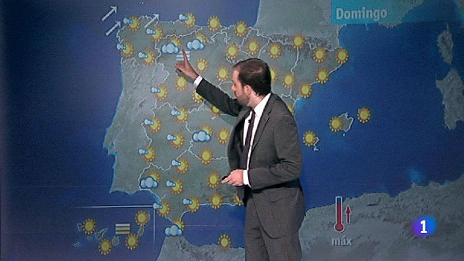 Viento fuerte en el litoral de Galicia y nieblas en la vertiente atlántica - El tiempo | Ver