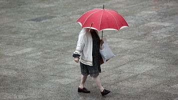 Llluvias en el norte por una DANA y aumento de temperaturas