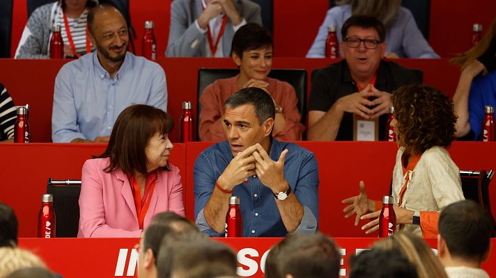 Fin de semana 24h - Sánchez promete ante sus líderes territoriales "avanzar en progreso, convivencia y cohesión" en Cataluña y en España