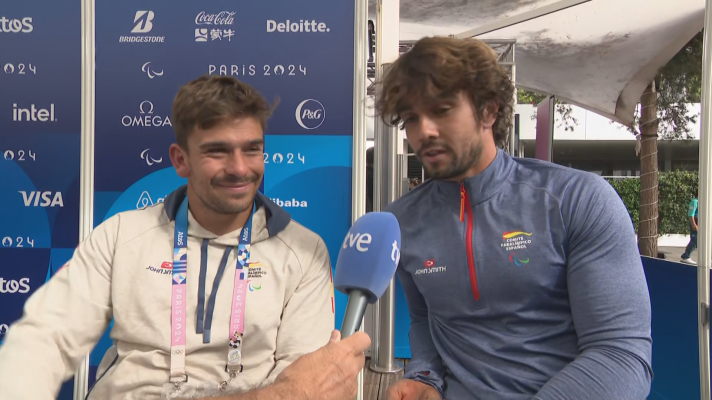 Tenis en silla de ruedas Paralímpicos Paris 2024 - Martín de la Puente y Daniel Caverzaschi tras ganar el bronce: "Hemos hecho historia"