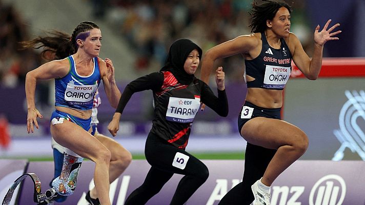 Atletismo Paralímpicos París 2024 - Series clasificatorias, finales y entrega de medallas. Sesión vespertina - 07/09/2024