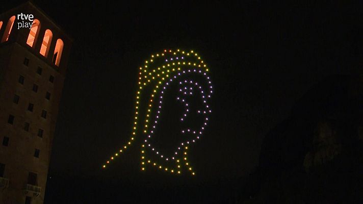 Especials en català - L'espectacle amb drons del Mil·lenari de Montserrat