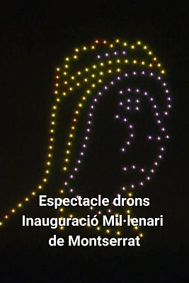 Especials en català - L'espectacle amb drons del Mil·lenari de Montserrat