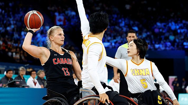 Baloncesto en silla de ruedas Paralímpicos París 2024 - Bronce. China - Canadá (F)