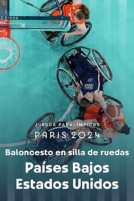 Baloncesto en silla de ruedas Paralímpicos París 2024 - Países Bajos - Estados Unidos (F)