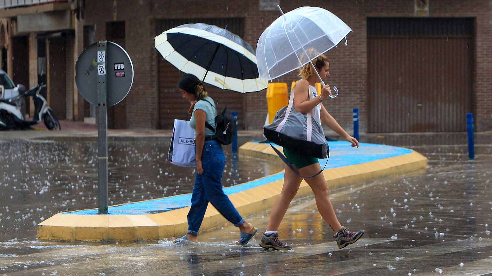 Lluvias en el entorno mediterráneo y sureste peninsular - El tiempo | Ver
