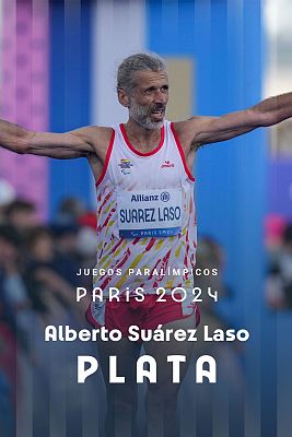 Atletismo Paralímpicos París 2024 - Juegos Paralímpicos 2024 | Alberto Suárez, plata en maratón