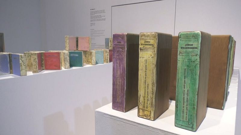 Gairebé un centenar d'artistes ensenyen les seves creacions a la Biennal Nòmada Europea - L'Informatiu | Veure