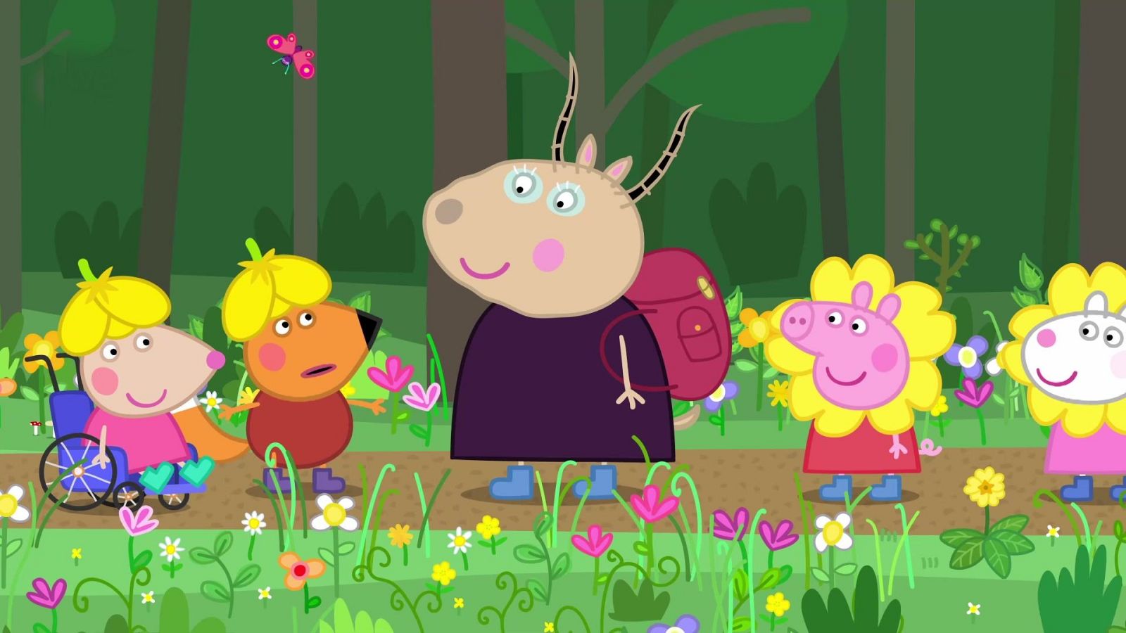 El bosque de las flores silvestres - Peppa Pig | Ver