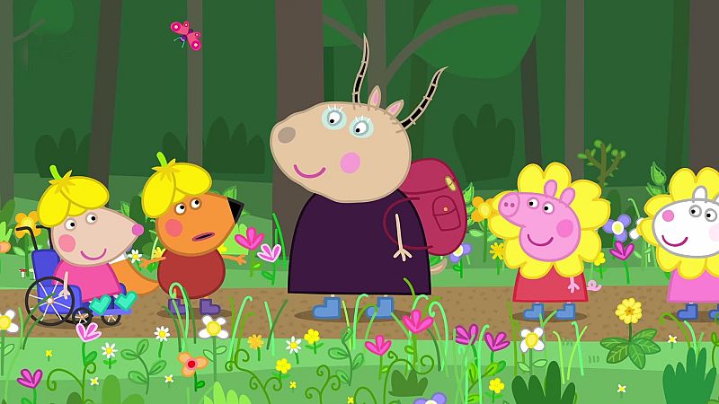 El bosque de las flores silvestres - Peppa Pig | Ver
