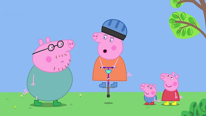Jumping stick - Peppa Pig en inglés | Watch