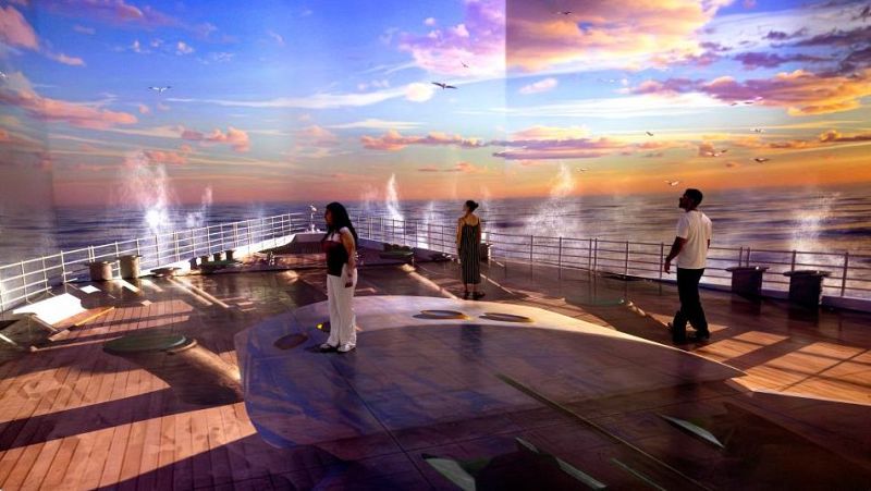 El Titanic, protagonista de una exposición inmersiva - Telediario 1 | Ver