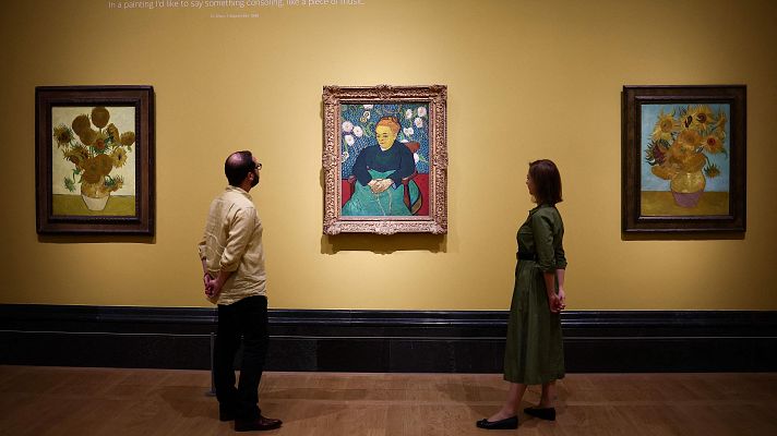 Telediario 2 - 'Poetas y amantes': las pinturas más admiradas de Van Gogh en la National Gallery