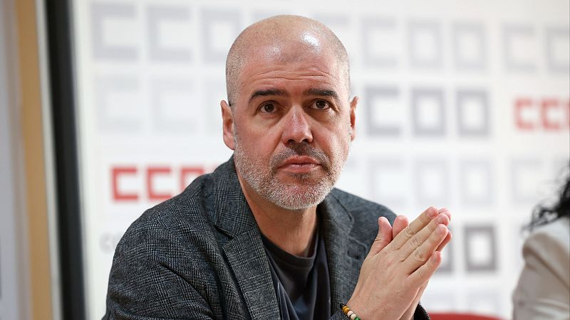 Reducción jornada laboral: CC.OO. asegura que la negociación "está en bucle y por eso vamos a movilizarnos" - La hora de La 1 | Ver