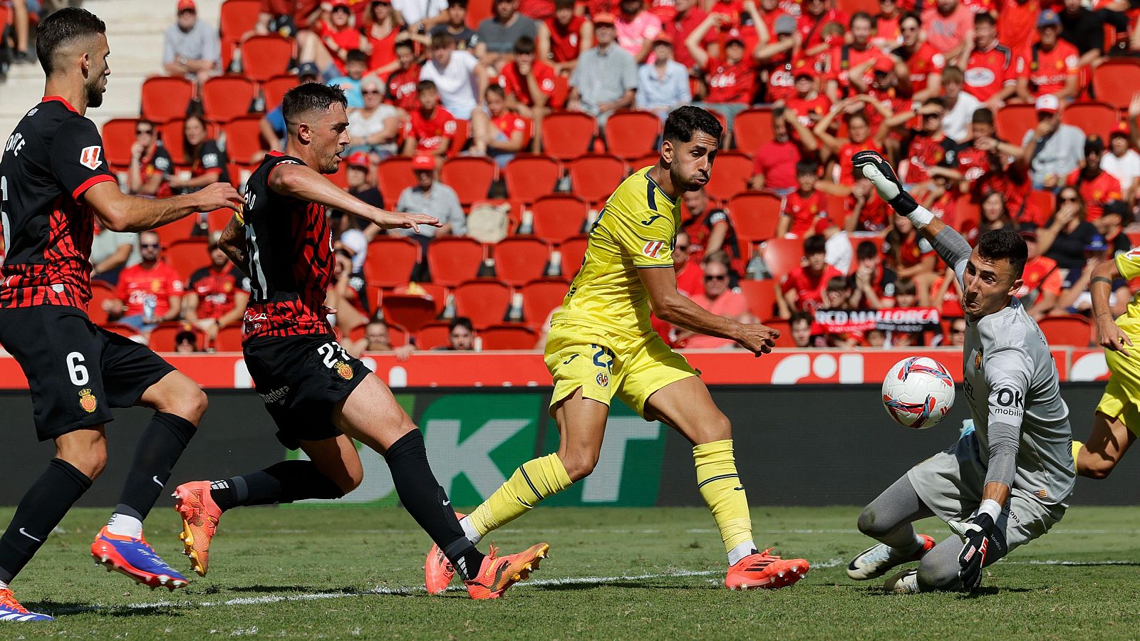Mallorca - Villarreal: resumen del partido de la 5ª jornada de Primera | Ver