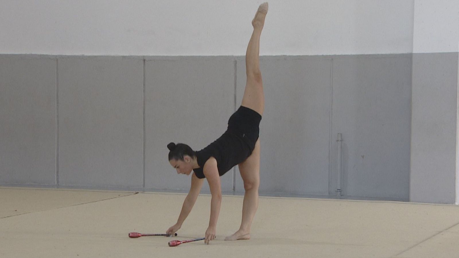 Teresa Moya, un prodigio de la gimnasia rítima a ciegas | Ver