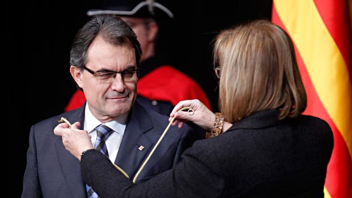 Informativo 24h - Juramento de Artur Mas