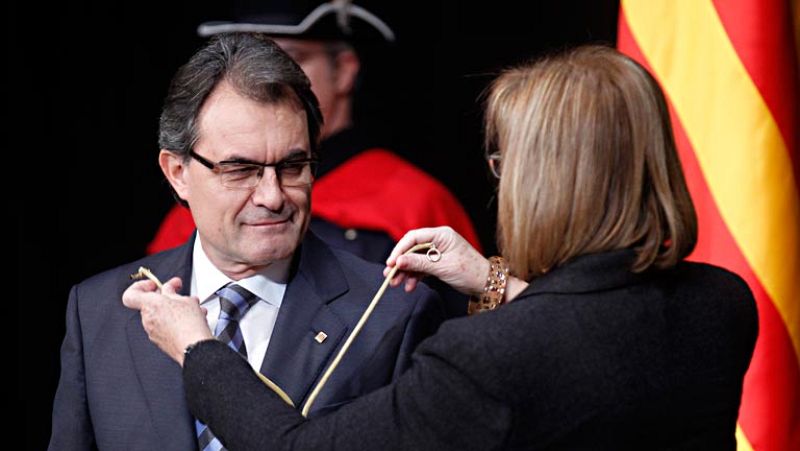 Juramento de  Artur Mas