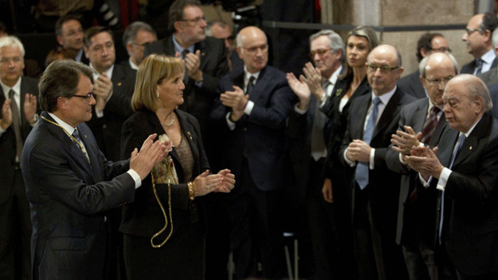 Artur Mas jura su cargo