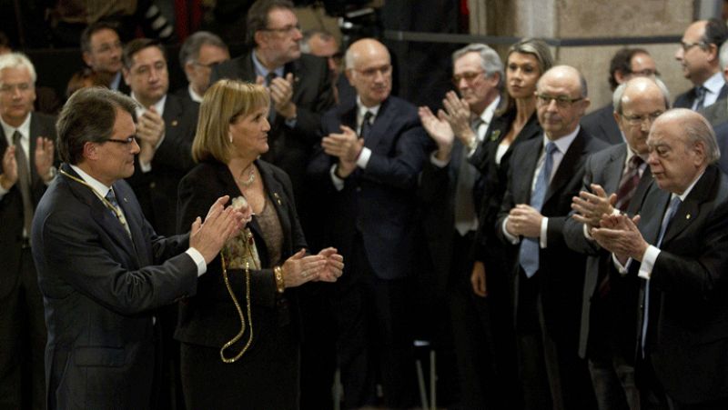 Artur Mas jura su cargo