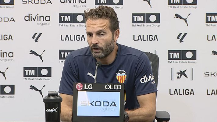 Fútbol - Rubén Baraja, sobre Rafa Mir: "Lógicamente tenemos que darle una segunda oportunidad"