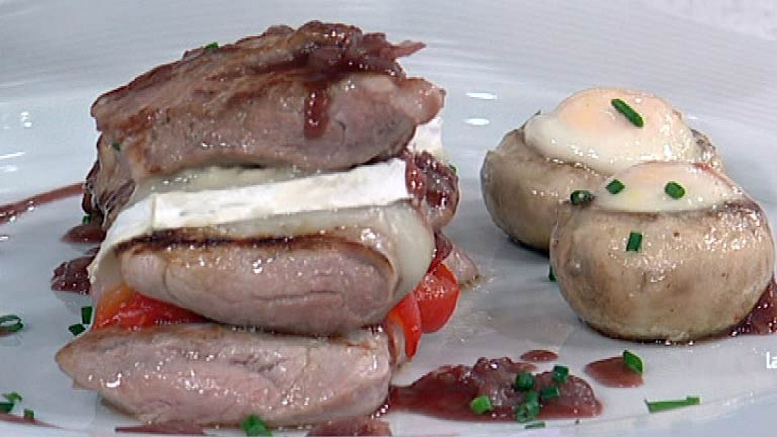 Saber cocinar - Solomillo de cerdo con salsa oporto - ver vídeo