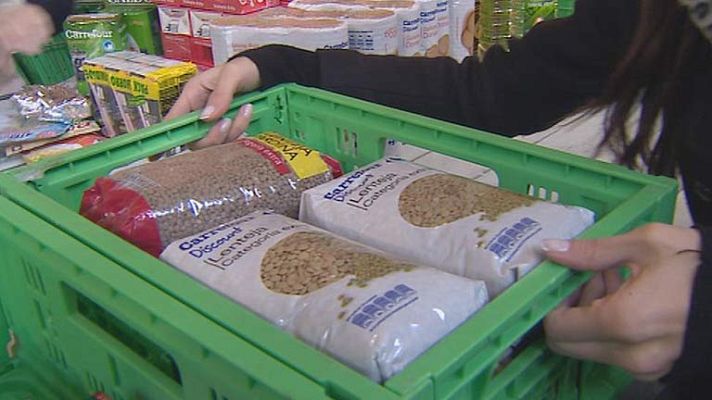 Telediario 1 - Solidaridad navideña