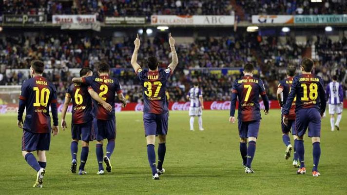 Telediario 1 - Vilanova mejora el listón que dejó Guardiola