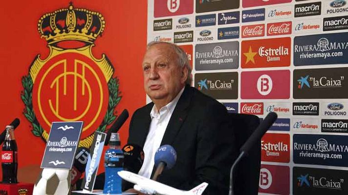 Telediario 1 - Dimite Jaume Cladera como presidente del Mallorca