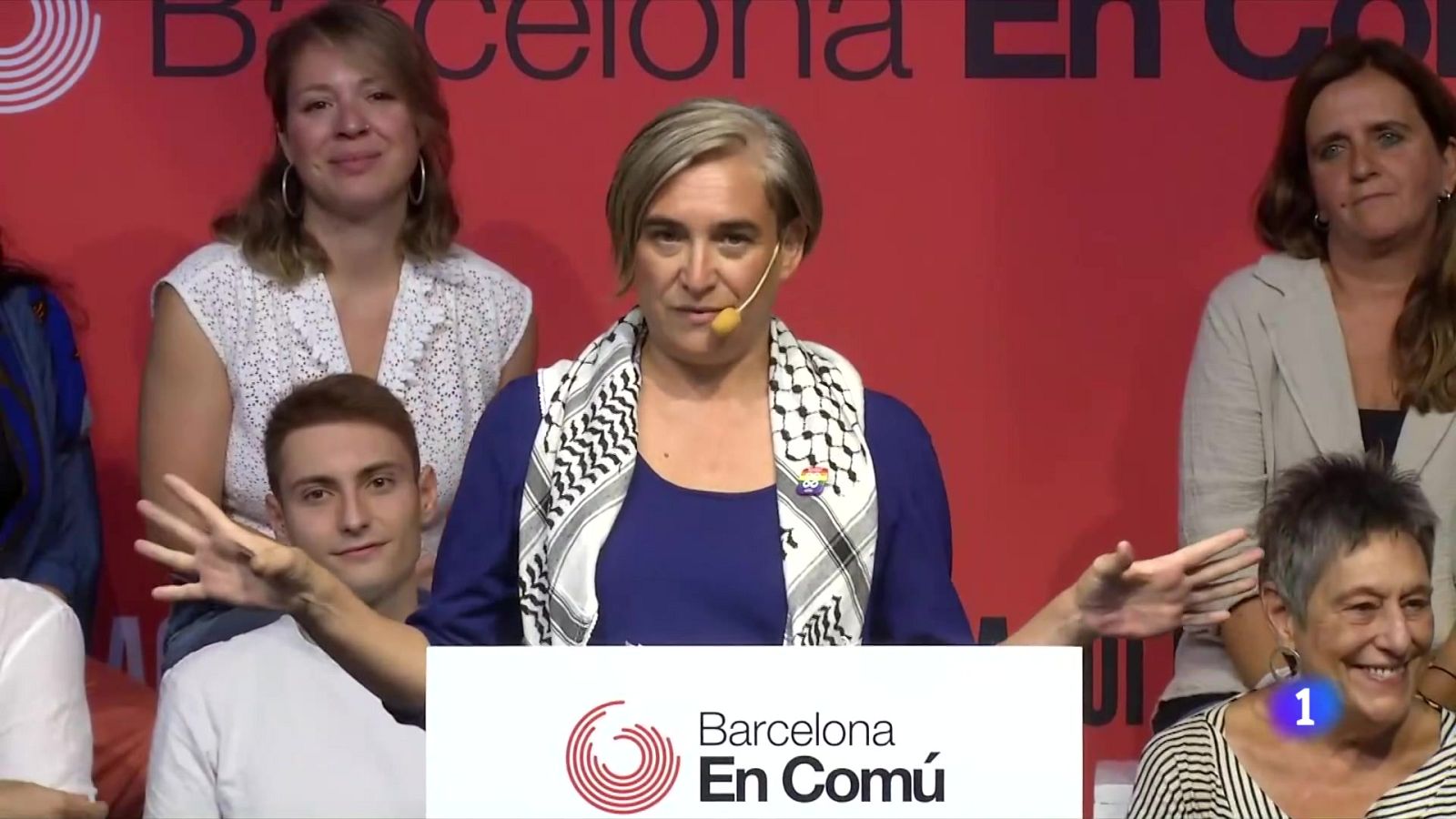 Ada Colau és optimista sobre el futur del comuns a Barcelona - L'Informatiu | Veure