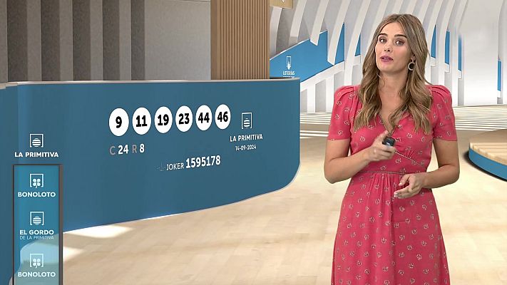 Loterías - Sorteo de la Bonoloto y Primitiva del 14/09/2024