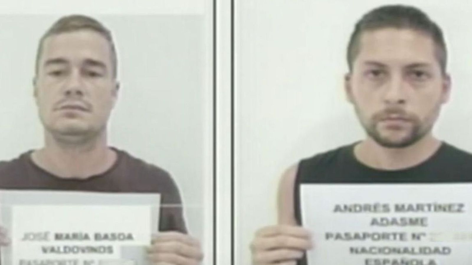 José María Basoa y Andrés Martínez Adasme, detenidos en Venezuela - Fin de semana 24h | Ver