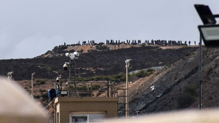 Telediario Fin de Semana - Calma tensa en la frontera de Ceuta tras varios intentos de entrada masiva desde Marruecos