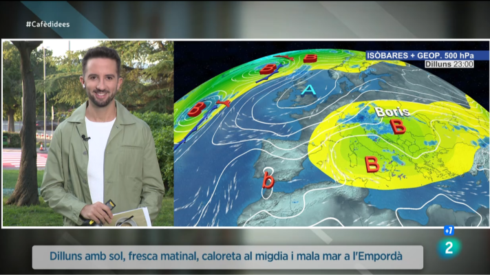 El temps - Dilluns de tardor al matí i d'estiu al migdia