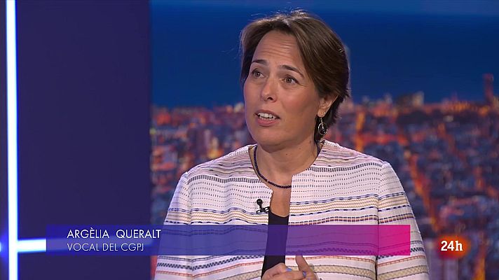 El Vespre - Argelia Queralt, nova vocal del CGPJ: "Volem que funcioni"