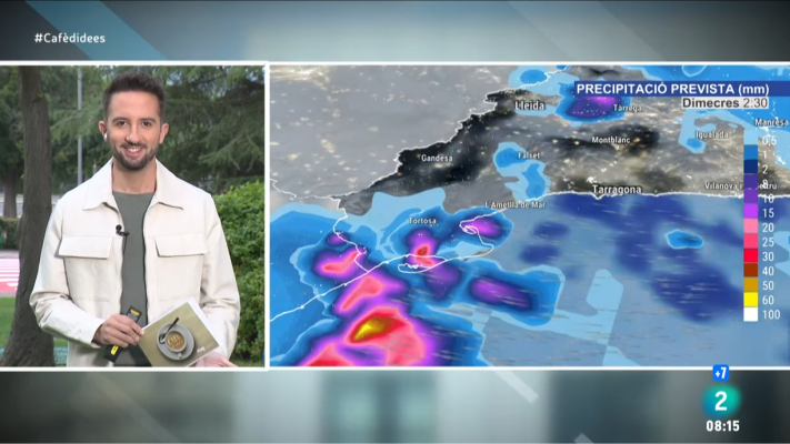 El temps - Menys calor, nous ruixats i possibles aiguats al sud de Catalunya