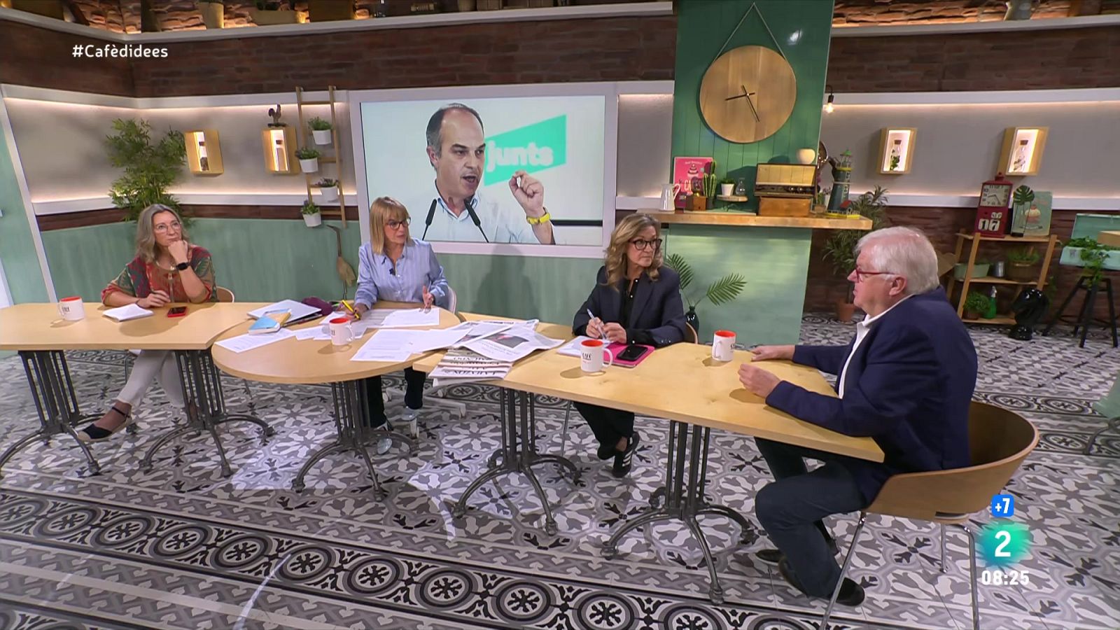 Gemma Nierga entrevista Jordi Turull. Parlem de Veneçuela amb Anna Ayuso del Cidob. I La doctora Blanca Coll-Vinent presenta 'Ets una exagerada'