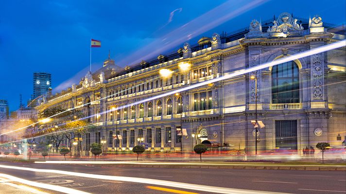 Telediario 1 - El Banco de España eleva la previsión de crecimiento al 2,8%