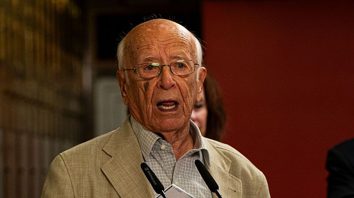 Telediario 2 - El legado de Emilio Lledó en La Caja de las Letras del Instituto Cervantes