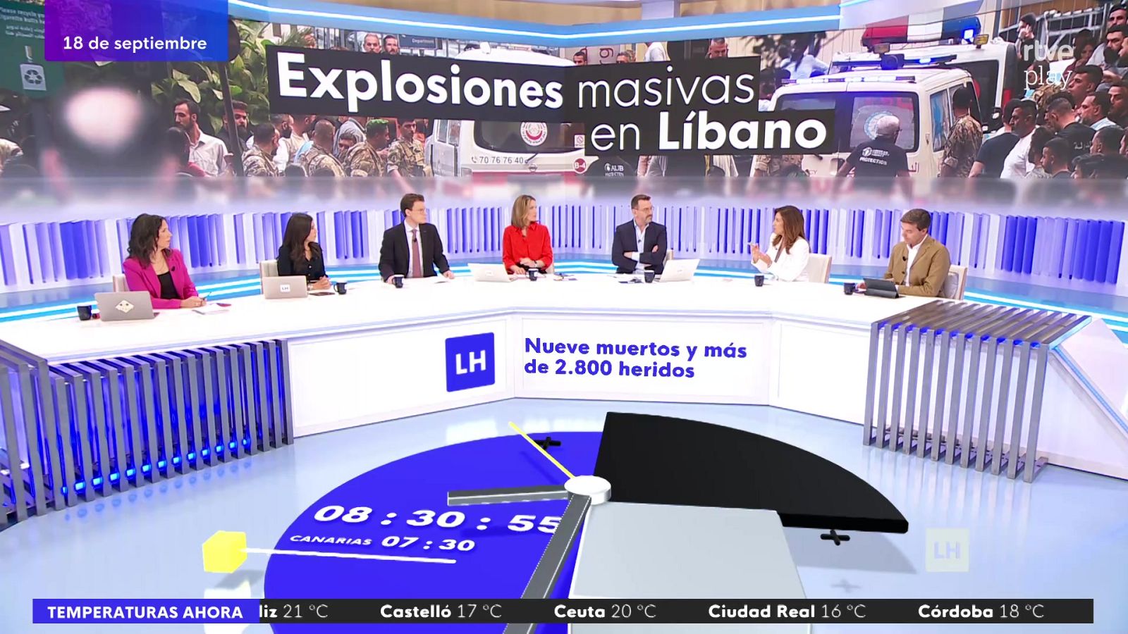 La hora de La 1 - 18/09/24 - ver ahora