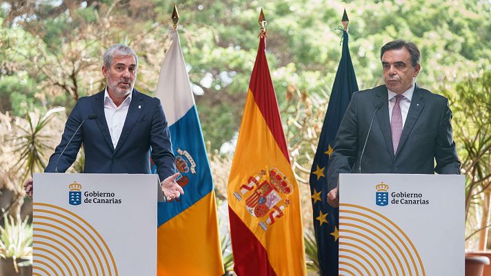 Informativo 24h - La UE anuncia un plan de apoyo adicional en Canarias para atender la "emergencia" migratoria